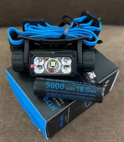 Налобный фонарь Imalent HT50 HT70 MFH 3500лм 349м с красным светом Киев - изображение 7