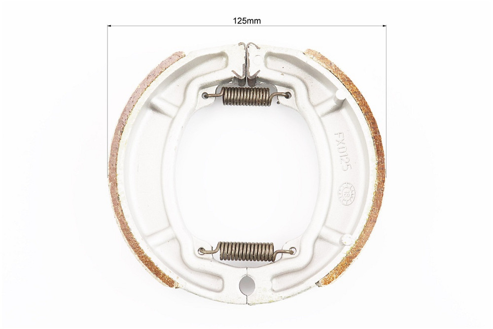 Гальмівні колодки задні к-кт, 125мм (лите колесо) Київ - фото 2