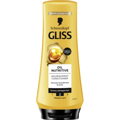 Кондиционер для волос Gliss Oil Nutritive Balsam Питательный 200 мл (9000100398572) Винница - изображение 4