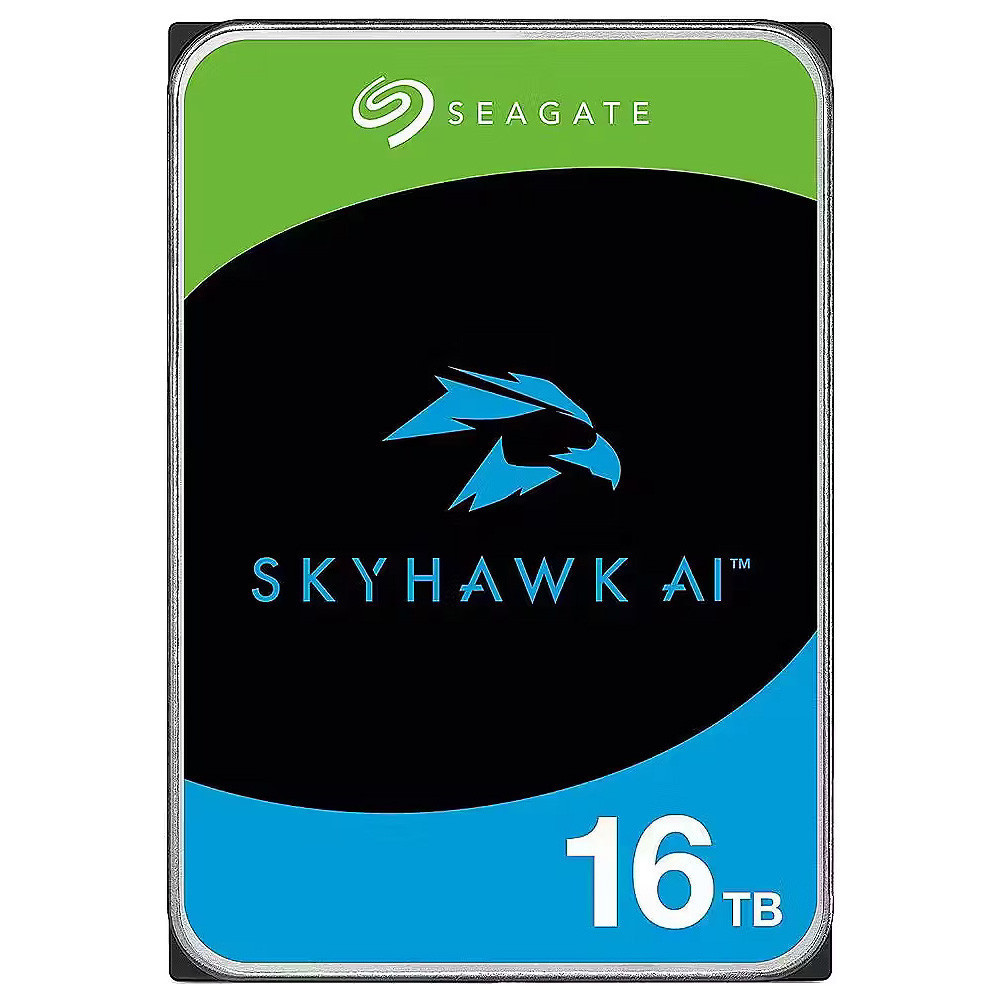 Накопитель HDD SATA 16.0TB Seagate SkyHawk AI Surveillance 7200rpm 512MB (ST16000VE005) ( 24000 ) Харьков - изображение 1