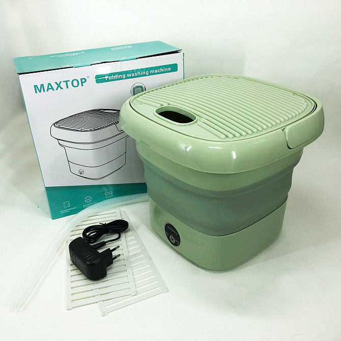 Пральна машина для дачі MAXTOP, Міні пральна машина для шкарпеток Складна XY-48 Львів - фото 10