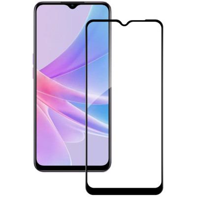 Стекло защитное ACCLAB Full Glue Oppo A58 4G Black (1283126583452) Винница - изображение 2