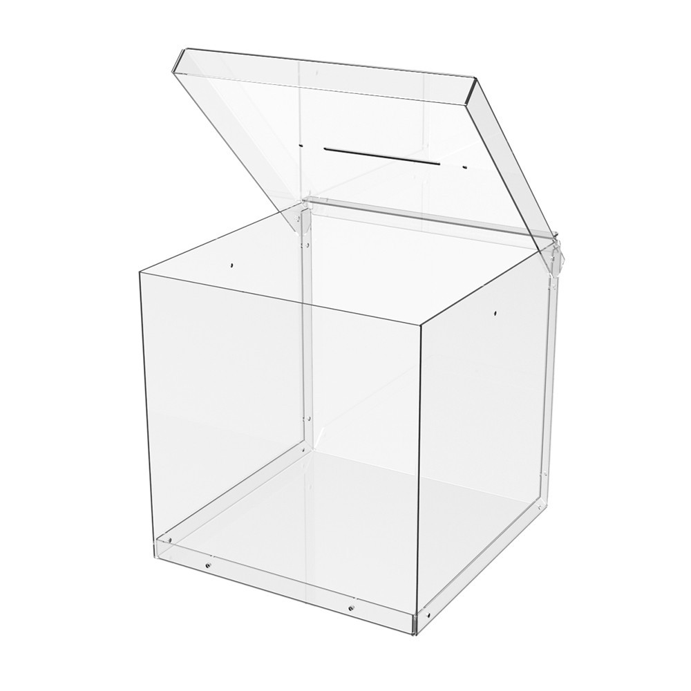 Ящик для пожертвований EKOSTAR 200х200х200 ПЕТ 1.5 мм. Объем 8 литров Киев - изображение 5