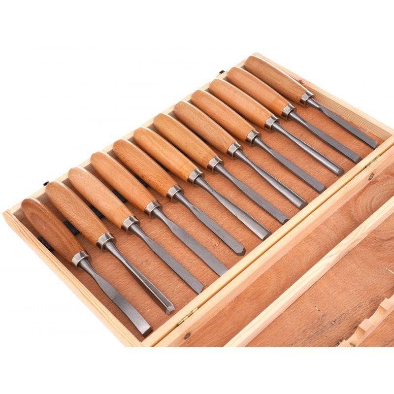 Профессиональный набор стамесок для резьбы по дереву 12 шт Kraft&Dele (KD11775) Нововолынск - изображение 6