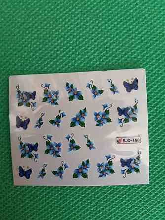 Наклейки для дизайна ногтей - размер стикера 6*5см, инструкция по применению есть в описании товара Киев