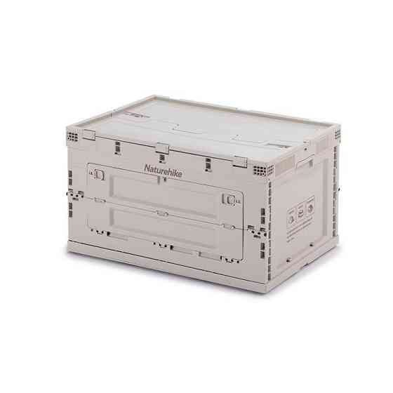 Туристичний складний скринька-контейнер Naturehike PP box NH20SJ036 50л (Сірий) Вінниця