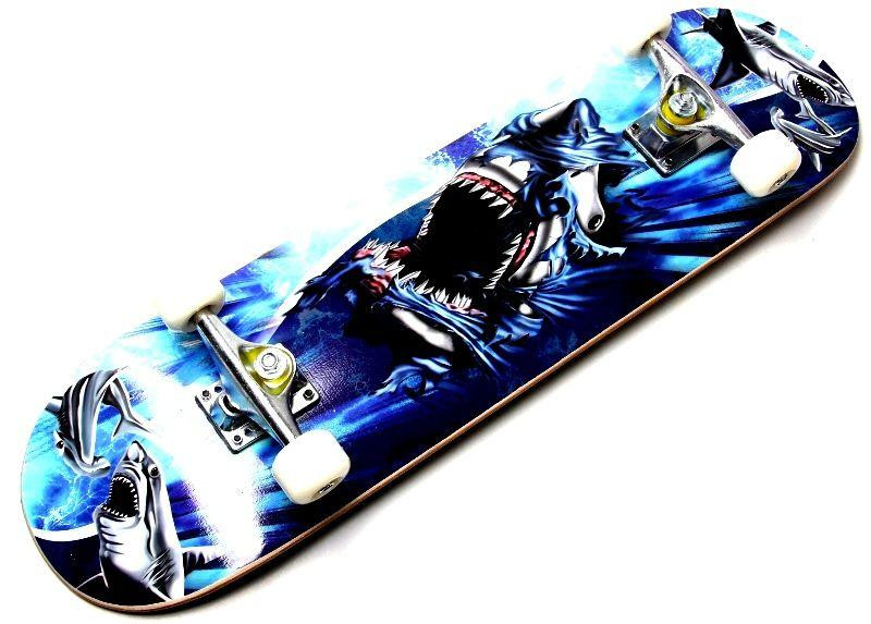 Скейт деревянный "Акула", нагрузка до 85 кг Одесса - изображение 2