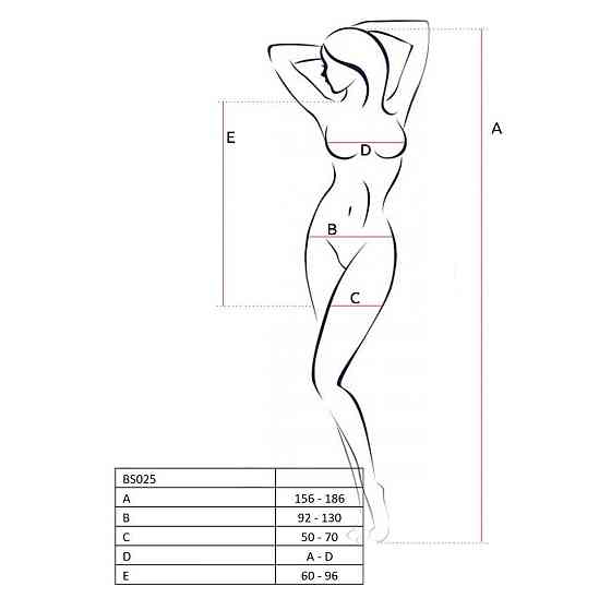 Бодистокинг Passion BS025 white, платье-сетка, спущенное плечо, длинный рукав Sex Aura Киев