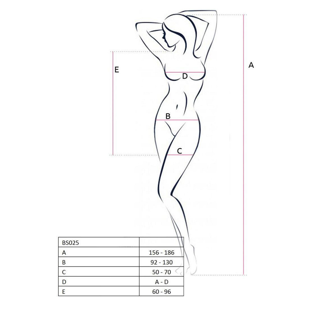 Бодистокинг Passion BS025 white, платье-сетка, спущенное плечо, длинный рукав Sex Aura Киев - изображение 3
