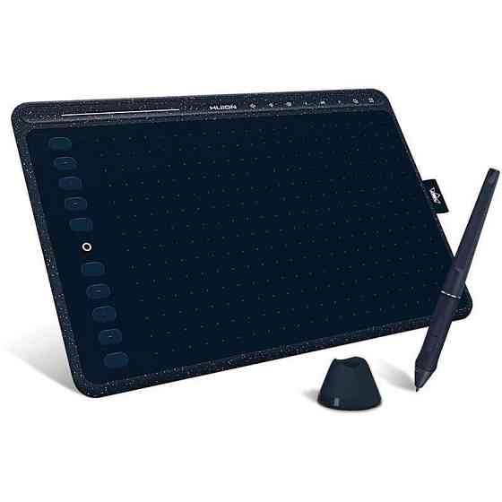 Графічний планшет Huion HS611 + рукавичка ( Чорний ) Харьков