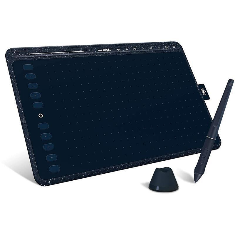 Графічний планшет Huion HS611 + рукавичка ( Чорний ) Харьков - изображение 1