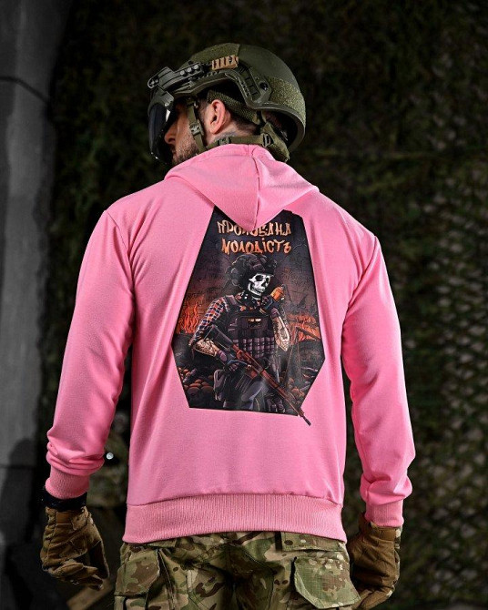 Тактична худі MAKLIN молодість рожева ДЛ7044 Одеса - фото 2