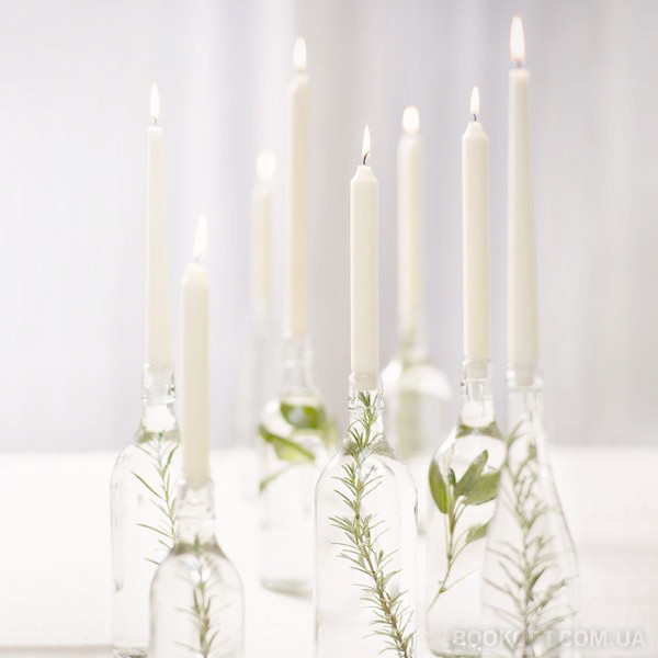 Набір свічок столових Bispol S1-66 Білі 6 шт Луцьк - фото 6