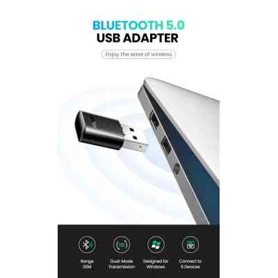 Bluetooth-адаптер Ugreen CM390 USB Bluetooth 5.0 Adapter (80889) Вінниця