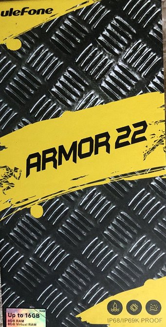 Телефон.uleFone  ARMOR 22. 16 GB Київ - фото 1