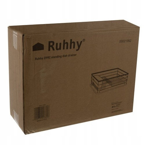 Напольная металлическая сушилка для посуды Ruhhy (21992) Black Нововолынск - изображение 9