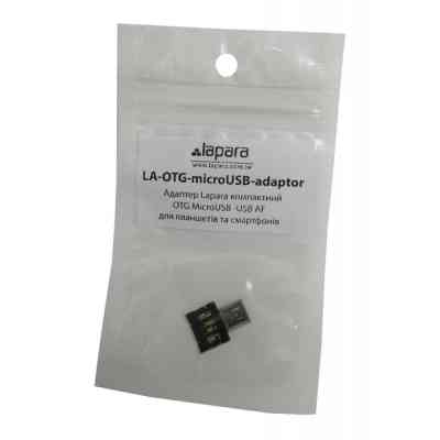 Переходник OTG Micro to USB AF Lapara (LA-OTG-microUSB-adaptor) Винница
