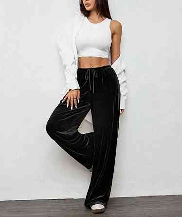 Жіночі базові велюрові штани палаццо велюр sport Туреччина 48/52 Одеса