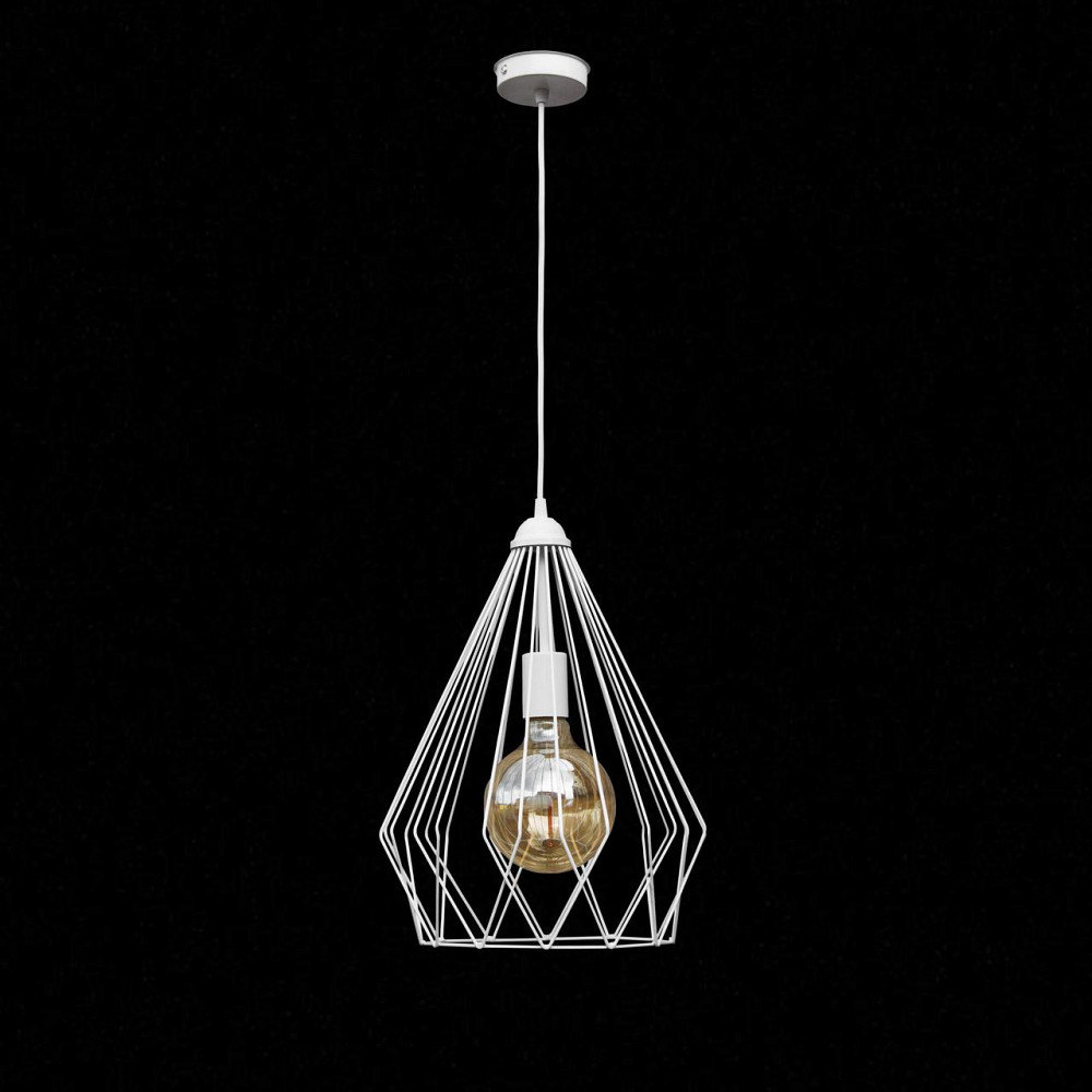 Лофт светильник подвесной Е27 Silvia NL 430 WH Киев - изображение 3