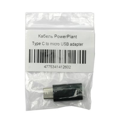 Перехідник PowerPlant micro USB to Type C (KD00AS1260) Вінниця - фото 3