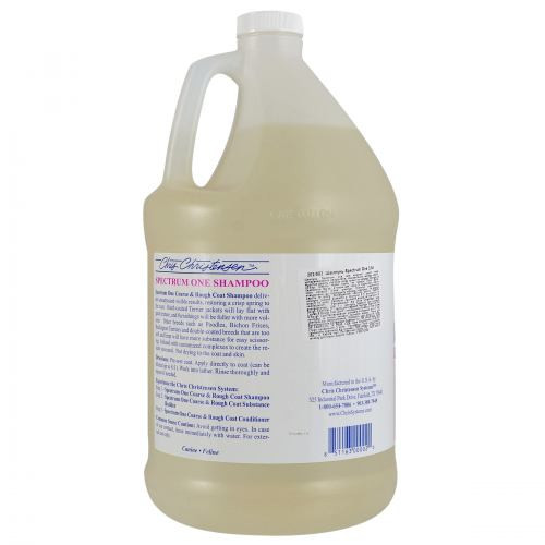 Шампунь Chris Christensen Spectrum One для собак та котів для густої та жорсткої шерсті 3,8 л Київ - фото 2