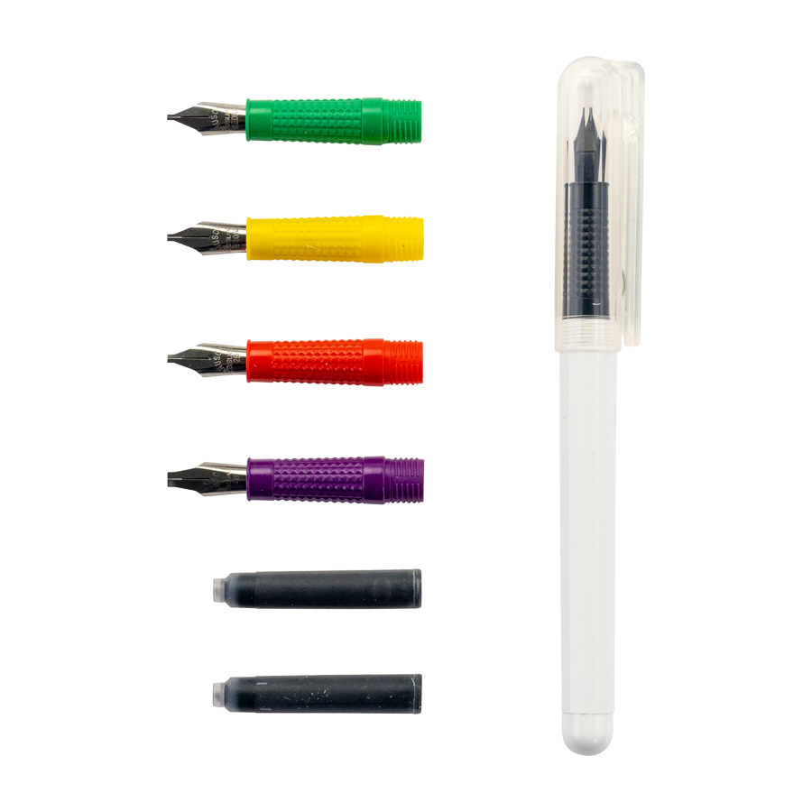 Набір для каліграфії 5 Nib Calligraphy Set (5 пер 2 картриджи) Manuscript Київ - фото 4