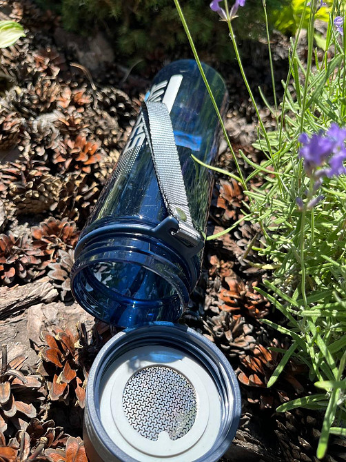 Пляшка для води CASNO 1000 мл KXN-1111 Блакитна Кам'янське - фото 9