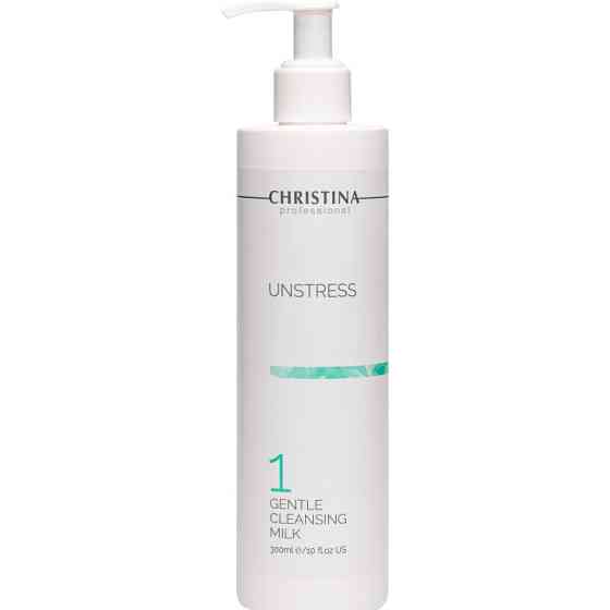 Нежное очищающее молочко (шаг 1) Christina Unstress Gentle Cleansing Milk 300 мл Днепр