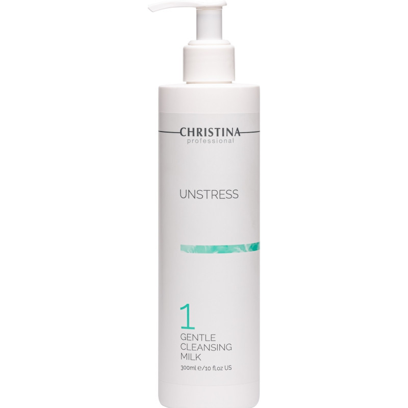Ніжне очисне молочко (крок 1) Christina Unstress Gentle Cleansing Milk 300 мл Дніпро - фото 1