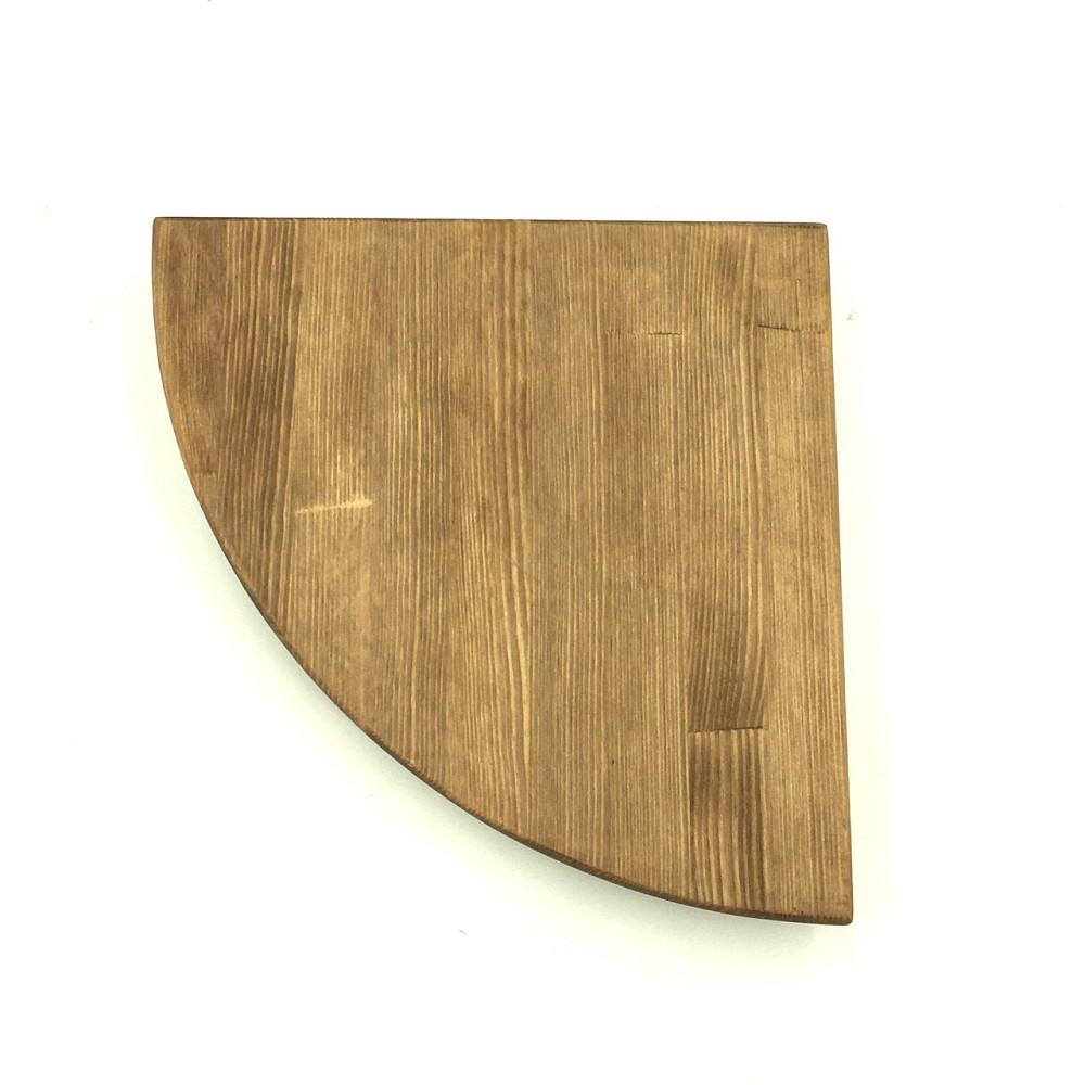 Кутова настінна полиця "Кабарет 30" сієна Миколаїв - фото 5