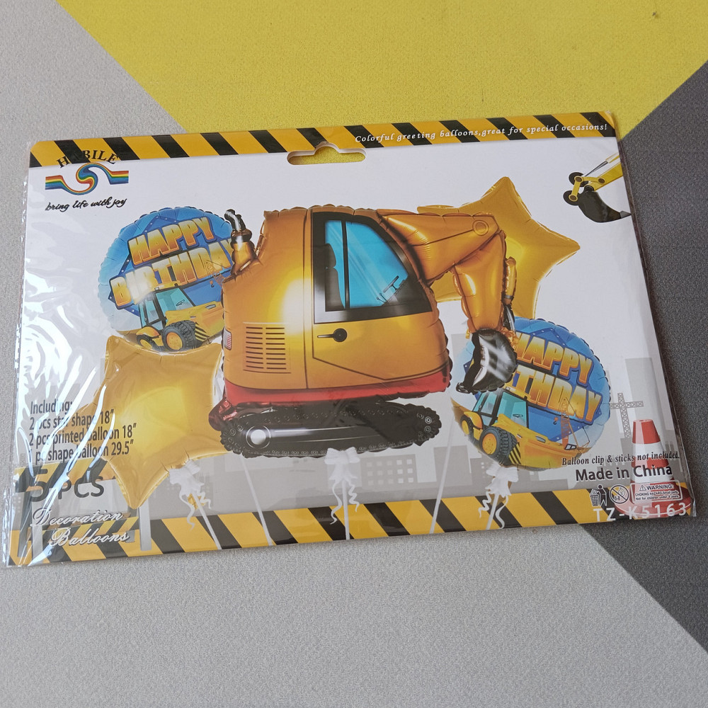 Набор воздушных шаров транспорт (5 предметов) Киев - изображение 1