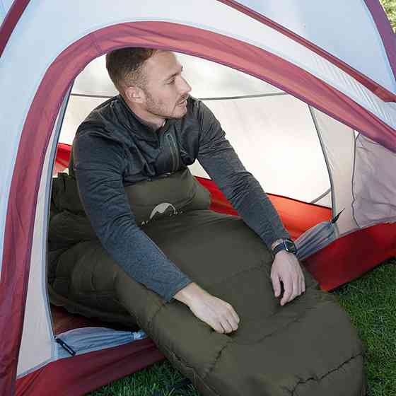 Спальник з капюшоном Naturehike CNK2300SD014 MJ600 Січ, зелений Рівне