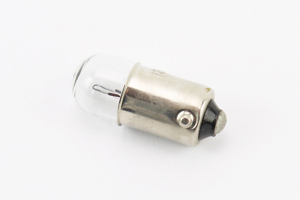 Лампа повороту (біла з цоколем) 12V / 4W G10 BA9S Київ - фото 1