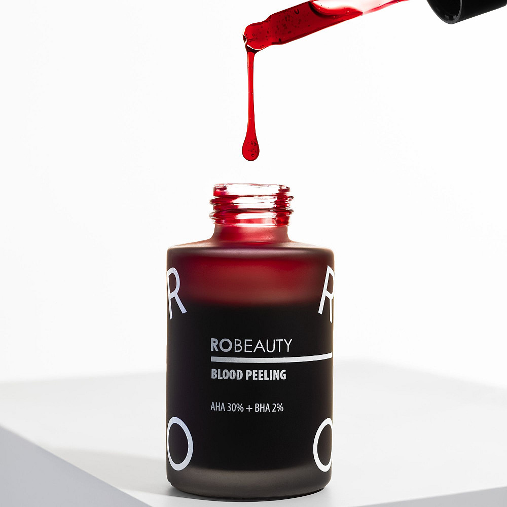 Профессиональный пилинг для лица AHA+BHA RoBeauty 30 мл Киев - изображение 5