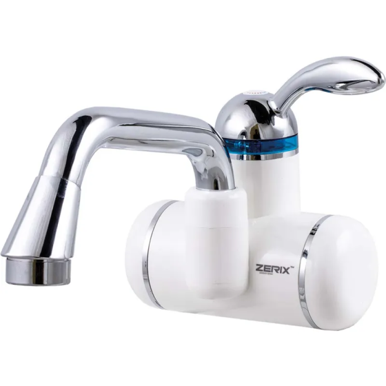 Проточний електричний водонагрівач Zerix ELW05-W (ZX4751) Харків