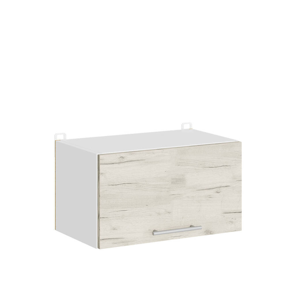 Кухонный модуль под вытяжку Эверест Эко 500 дуб крафт белый/белый 50х30х28 см (DTM-071014) Львов - изображение 1