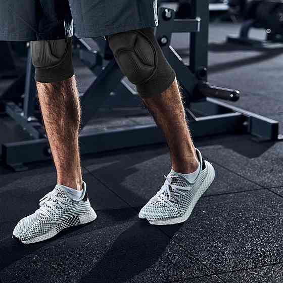 Наколінники захисні Gymtek для фітнесу 2 шт чорний Київ