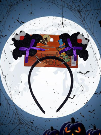 Обруч 2 Кажина Хелловін 21 на 22 см Німеччина чорний Київ