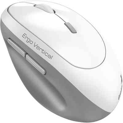 Мышка Genius Ergo 8350S AI Silent Wireless White/Grey (31030041401) Винница