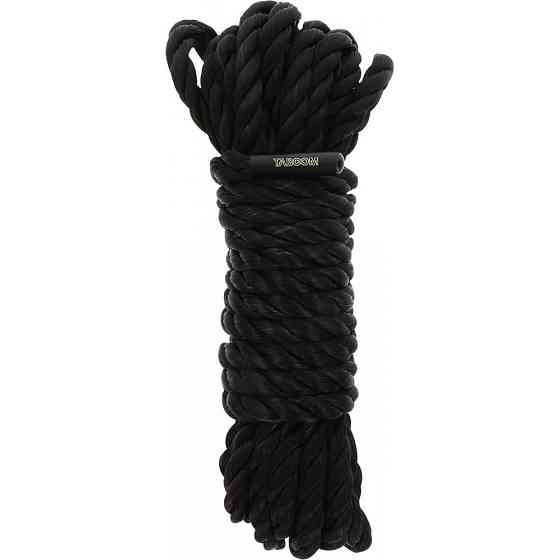 Бандажна мотузка Taboom Вondage Ropes чорна, 5 м Sex Aura Київ