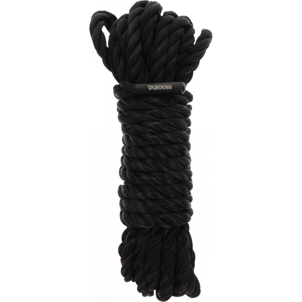 Бандажна мотузка Taboom Вondage Ropes чорна, 5 м Sex Aura Київ - фото 3