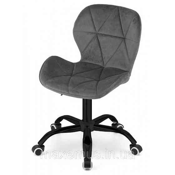 Офисное кресло операторское для персонала Bonro B 5 3 1 кресло на колесах для офиса компьютерное велюр серый Мостиська