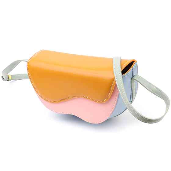 Оригінальна жіноча сумка з якісної екошкіри Vintage sale_15127 Різнокольоровий Київ