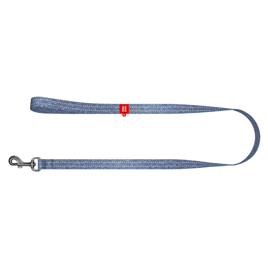 Повідець для собак із відновленої бавовни WAUDOG Re-cotton, світловідбиваючий, Ш 20 мм, Дов 300 Коломия - фото 3