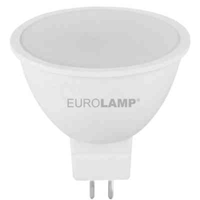 Лампочка Eurolamp LED SMD MR16 5W GU5.3 3000K 12V (LED-SMD-05533(12)(P)) Вінниця