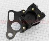 Суппорт тормозной (дисковый) Питбайк ТТR125/ XR125 (однопоршневой) задний с колодками квадрат Мукачево - изображение 1