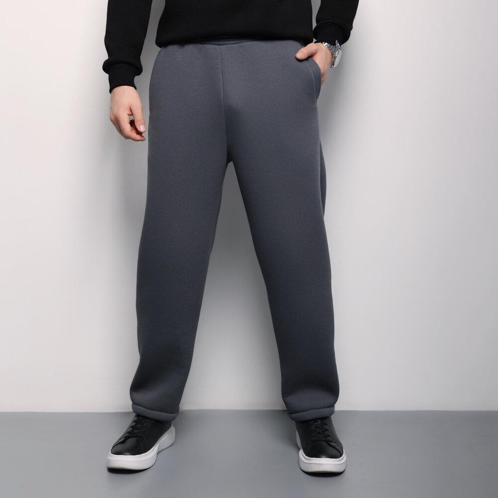 Джогери чоловічі тринитка начіс темно-сірі. Джогери чоловічі Pobedov Move темно-сірі. Київ - фото 3