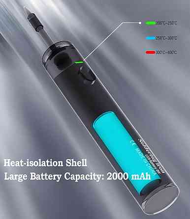 Паяльник аккумуляторный Soldering Iron 8W USB с 1 жалом Винница
