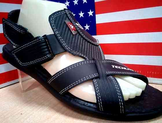 Мужские кожаные сандалии Adidas Киев