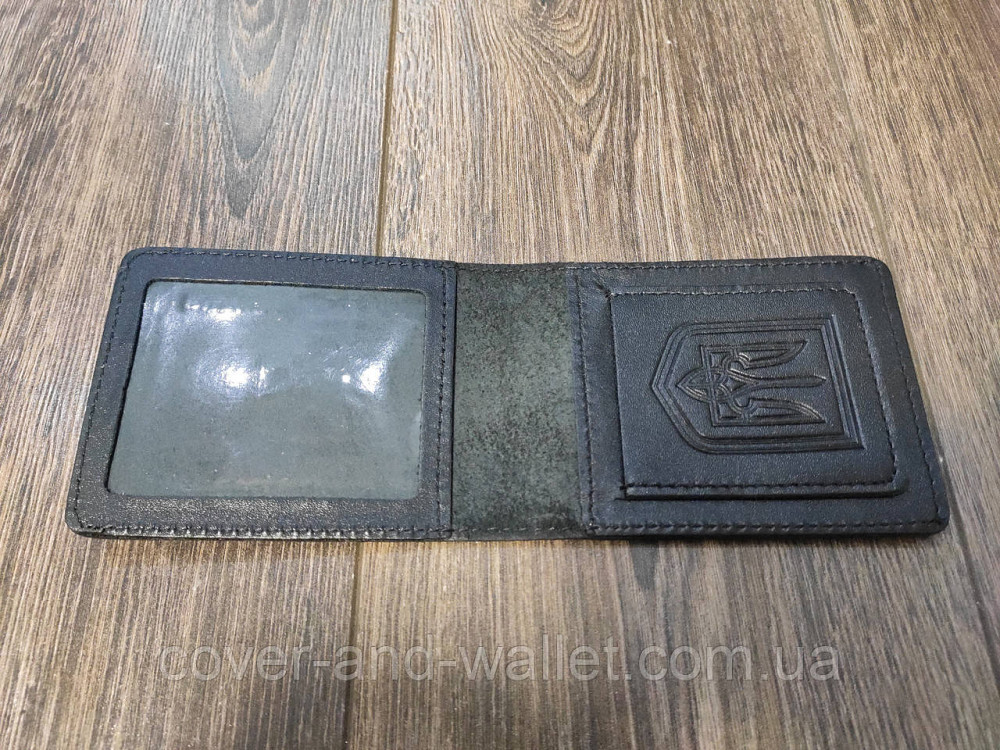 Обкладинка на посвідчення  "Національна Гвардія Україна" з кишенею (чорна) Київ - фото 7